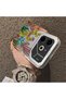 Phone Case for Tecno Pova 6/Pova 6 Pro 5g Compatible Acrylic Hard Back Panel with Silicone Edges Cactus Pattern - 4