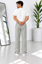 Men's Premium Quality 3-Thread Cotton Side-Tape Baggy Sweatpants - 7