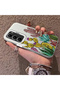 Infinix Hot 60I Compatible Acrylic Hard Back Panel with Silicone Edges Cactus Patterned Phone Case - 3