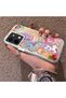 Vivo Y28 4g Compatible Acrylic Hard Back Panel Silicone Edged Phone Case with Pony Pattern - 3