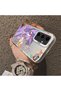 Samsung Galaxy S24 Fe Compatible Acrylic Hard Back Panel with Silicone Edges Twilight Sparkle Pattern Phone Case - 4