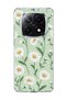 Redmi Note 14 Pro Plus 5g Compatible Daisy Green Printed Transparent Phone Case