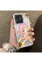 Fluttershy Pattern Phone Case for Realme C63 4G/C61 Compatible Acrylic Hard Back Panel with Silicone Edges - 2