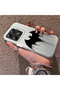 Xiaomi Mi 14t Compatible Acrylic Hard Back Panel with Silicone Edges and Batman Pattern Phone Case - 3
