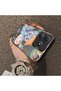 Rainbow Dash Pattern Phone Case with Silicone Edges and Acrylic Hard Back Panel Compatible with Realme C63 4G/C61 - 4