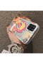 Samsung Galaxy A12/M12 Compatible Phone Case with Acrylic Hard Back Panel and Silicone Edges Applejack Pattern - 4