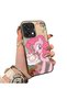 Pinkie Pie Pattern Phone Case for Oppo A6 Pro 4G/5G Compatible Acrylic Hard Back Panel with Silicone Edges
