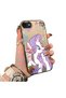 iPhone 7/8/Se 2020 2022 Compatible Acrylic Hard Back Panel with Silicone Edges Rarity Pattern Phone Case