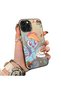 Rainbow Dash Pattern Phone Case with Acrylic Hard Back Panel and Silicone Edges, Compatible with iPhone 14 Pro Max