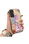 Samsung Galaxy A24 Compatible Acrylic Hard Back Panel with Silicone Edges and Pony Pattern Phone Case