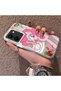 Pinkie Pie Pattern Phone Case for Vivo Y36 4G/5G Compatible Acrylic Hard Back Panel with Silicone Edges - 3