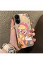 Realme C67 4g Compatible Acrylic Hard Back Panel Silicone Edged Applejack Patterned Phone Case - 2