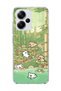 Redmi Note 13 Pro Plus 5g Compatible Bamboo Forest Dogs Printed Transparent Phone Case