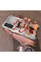 Samsung Galaxy M34 Compatible Acrylic Hard Back Panel Silicone Edged Opaque Nezha Patterned Phone Case - 3