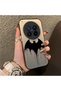 Vivo X300 Pro Compatible Acrylic Hard Back Panel Silicone Edged Phone Case with Batman Pattern - 2