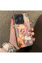 Realme C63 4G/C61 Compatible Phone Case with Acrylic Hard Back Panel and Silicone Edges Applejack Pattern - 2