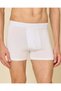 Men White Hipster Briefs 2 Piece Set - 3