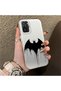 Xiaomi Redmi Note 10 4G/Note 10S Compatible Acrylic Hard Back Panel with Silicone Edges Batman Patterned Phone Case - 3