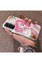 Pinkie Pie Patterned Phone Case with Silicone Edges and Acrylic Hard Back Panel Compatible with Samsung Galaxy A35 - 3
