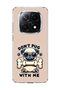 Redmi Note 14 Pro Plus 5g Compatible Glasses-Compliant Dog Beige Printed Transparent Phone Case