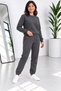 Premium Quality Comfortable Fit 3-Ply Cotton Zero-Collar Sweat Suit - 3