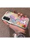 Samsung Galaxy A25 Compatible Acrylic Hard Back Panel with Silicone Edges and Pony Pattern Phone Case - 3