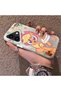 iPhone 16 Compatible Acrylic Hard Back Panel with Silicone Edges Applejack Patterned Phone Case - 3