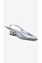 Silver Women's Daily Heeled Shoes 036.3910 - 2