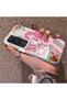 Vivo Y31/Y21D Compatible Acrylic Hard Back Panel with Silicone Edges Pinkie Pie Patterned Phone Case - 3