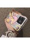 Fluttershy Pattern Phone Case for Realme C63 4G/C61 Compatible Acrylic Hard Back Panel with Silicone Edges - 4