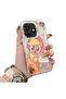 Tecno Spark 10 Pro(Ki7) Compatible Phone Case with Acrylic Hard Back Panel and Silicone Edges with Applejack Pattern