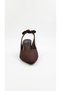 Brown women's high heeled shoe 036.9002 - 3