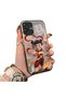 Samsung Galaxy A07 4g Compatible Acrylic Hard Back Panel with Silicone Edges Opaque Nezha Pattern Phone Case