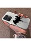Vivo X200 Fe Compatible Acrylic Hard Back Panel with Silicone Edges and Batman Pattern Phone Case - 3