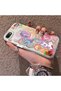 iPhone 7/8/Se 2020 2022 Compatible Acrylic Hard Back Panel with Silicone Edges Pony Pattern Phone Case - 4