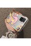 Fluttershy Pattern Phone Case for Xiaomi Redmi Note 10 4G/Note 10S Compatible Acrylic Hard Back Panel with Silicone Edges - 5