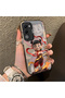 Oppo A5 4G/5G Compatible Phone Case with Acrylic Hard Back Panel and Silicone Edges Opaque Nezha Pattern - 2