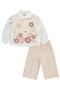 Süzene Sweater Set of 3 for 6-18 Months - Beige - 6