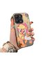 Phone Case for Xiaomi Redmi 12 4G/5G Compatible with Acrylic Hard Back Panel Silicone Edges Applejack Pattern