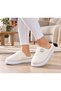 Indoor Women's Slippers, Warm, Noiseless, Comfortable and Lightweight Home Slippers - 5