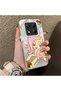 Fluttershy Pattern Phone Case for Xiaomi Redmi Note 14 Pro 4G/5G Compatible Acrylic Hard Back Panel Silicone Edges - 3