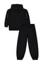Hooded Tracksuit Set for 6-9 Years Old - Black - 3