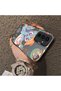 Samsung Galaxy A54 Compatible Acrylic Hard Back Panel with Silicone Edges Rainbow Dash Pattern Phone Case - 4