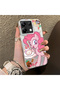 Xiaomi Poco X6 Compatible Acrylic Hard Back Panel with Silicone Edges Pinkie Pie Patterned Phone Case - 2
