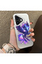 Princess Luna Patterned Phone Case with Acrylic Hard Back Panel and Silicone Edges, Compatible with iPhone 16 Plus - 2