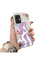Rarity Patterned Phone Case with Silicone Edges and Acrylic Hard Back Panel Compatible with Tecno Spark Go 2(Km4)