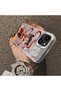 iPhone 15 Compatible Acrylic Hard Back Panel with Silicone Edges Opaque Nezha Pattern Phone Case - 5