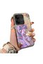 Vivo V60 Lite 4G/5G Compatible Acrylic Hard Back Panel with Silicone Edges Twilight Sparkle Pattern Phone Case