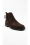 Brown Suede Men's Genuine Leather Boots 024.556B01 - 2