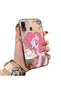 Pinkie Pie Patterned Phone Case with Silicone Edges and Acrylic Hard Back Panel Compatible with Samsung Galaxy A30/A20
